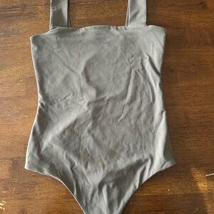 Nuuds Taupe Bodysuit